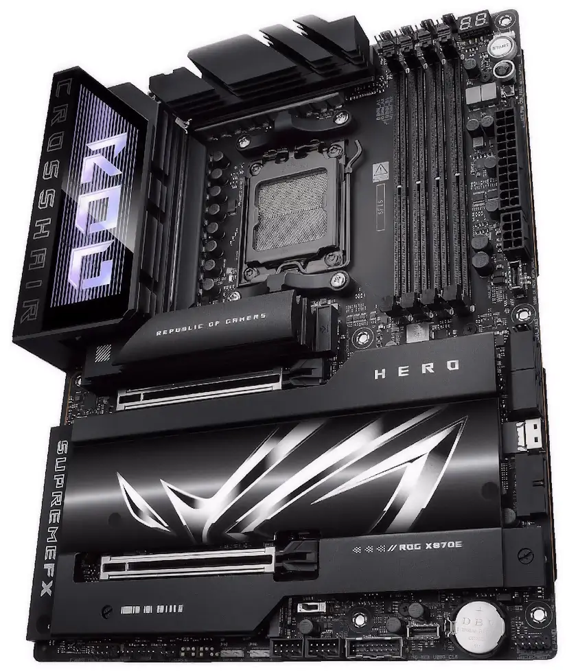 Montaje Placa Base ASUS ROG CROSSHAIR X870E DARK HERO Móstoles Móstoles Gaming - Montaje Placa Base ASUS ROG CROSSHAIR X870E DARK HERO Móstoles